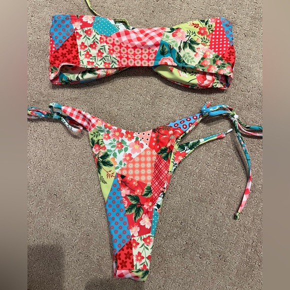 Multi-pattern Bikini Set - Picture 3 of 4